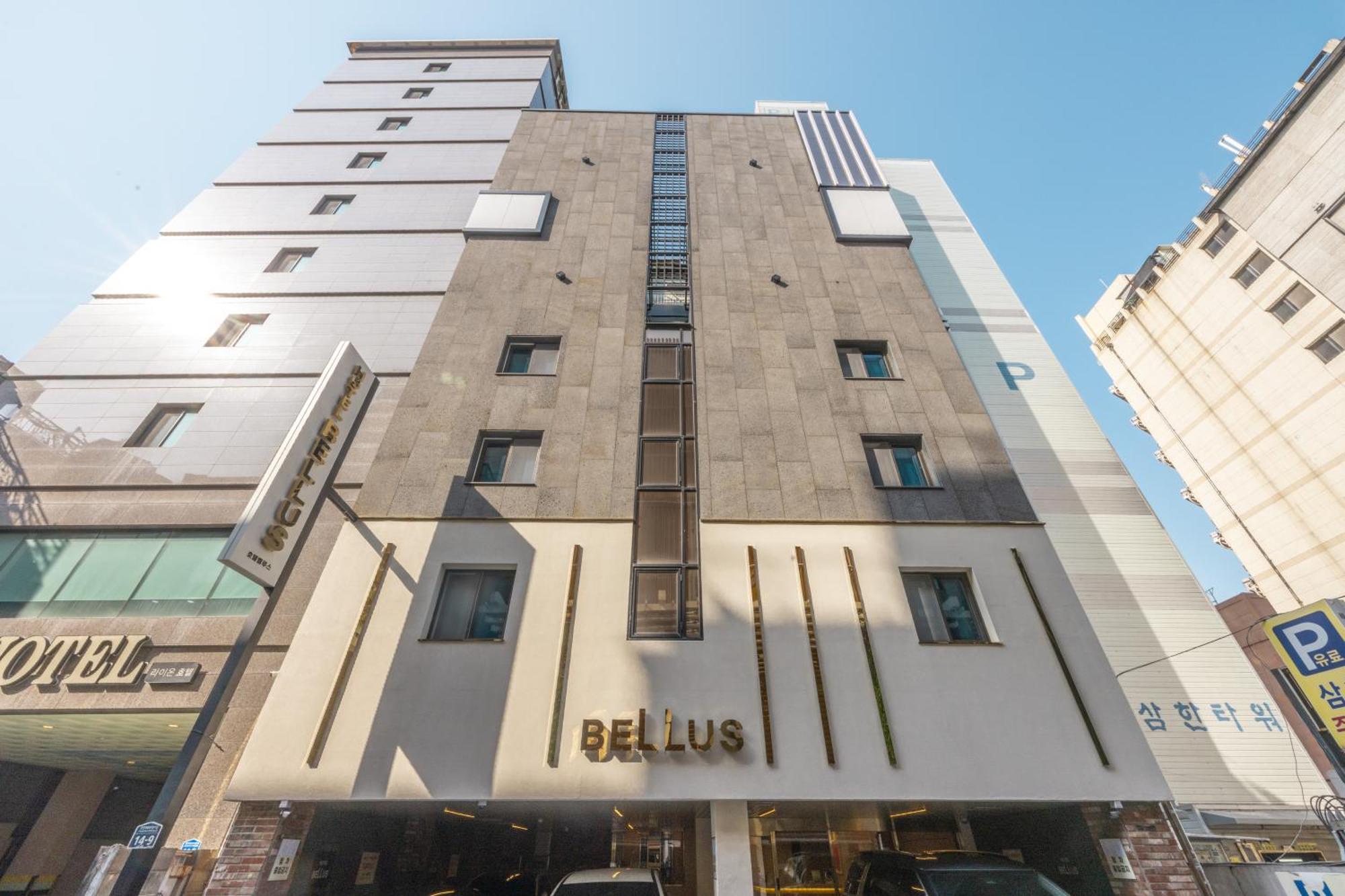 Hotel Bellus Busan Exterior foto